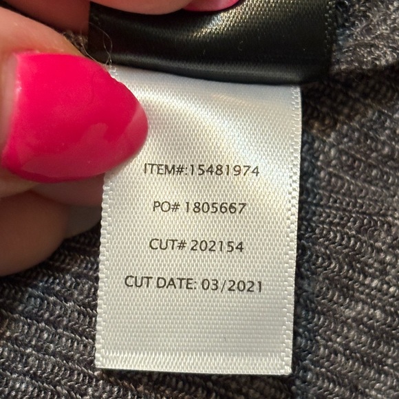 Torrid Charcoal Mini Rib Knit Fit And Flare Dress - Picture 6 of 13